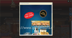 Desktop Screenshot of goldenbons.com